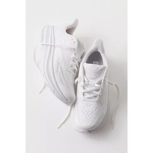 HOKA Clifton 9 White Running Sneakers Athletic Shoes HOKA ONE ONE
